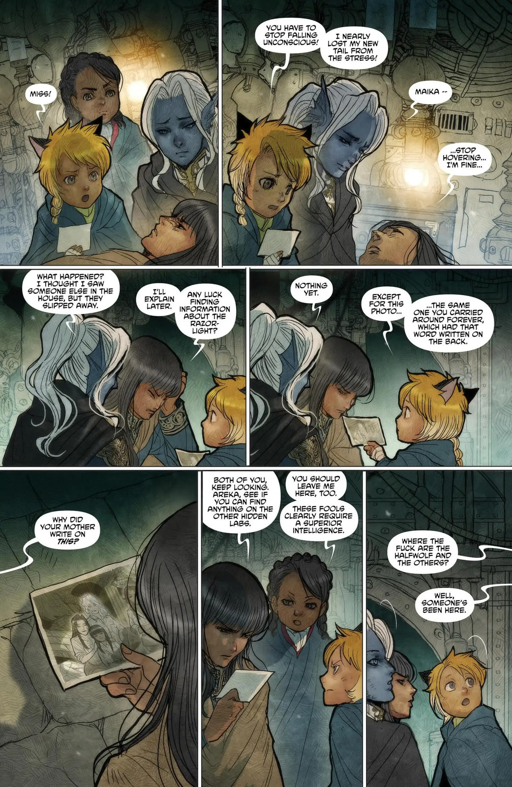 Read Monstress chapter 53 image 17 on Lezhin
