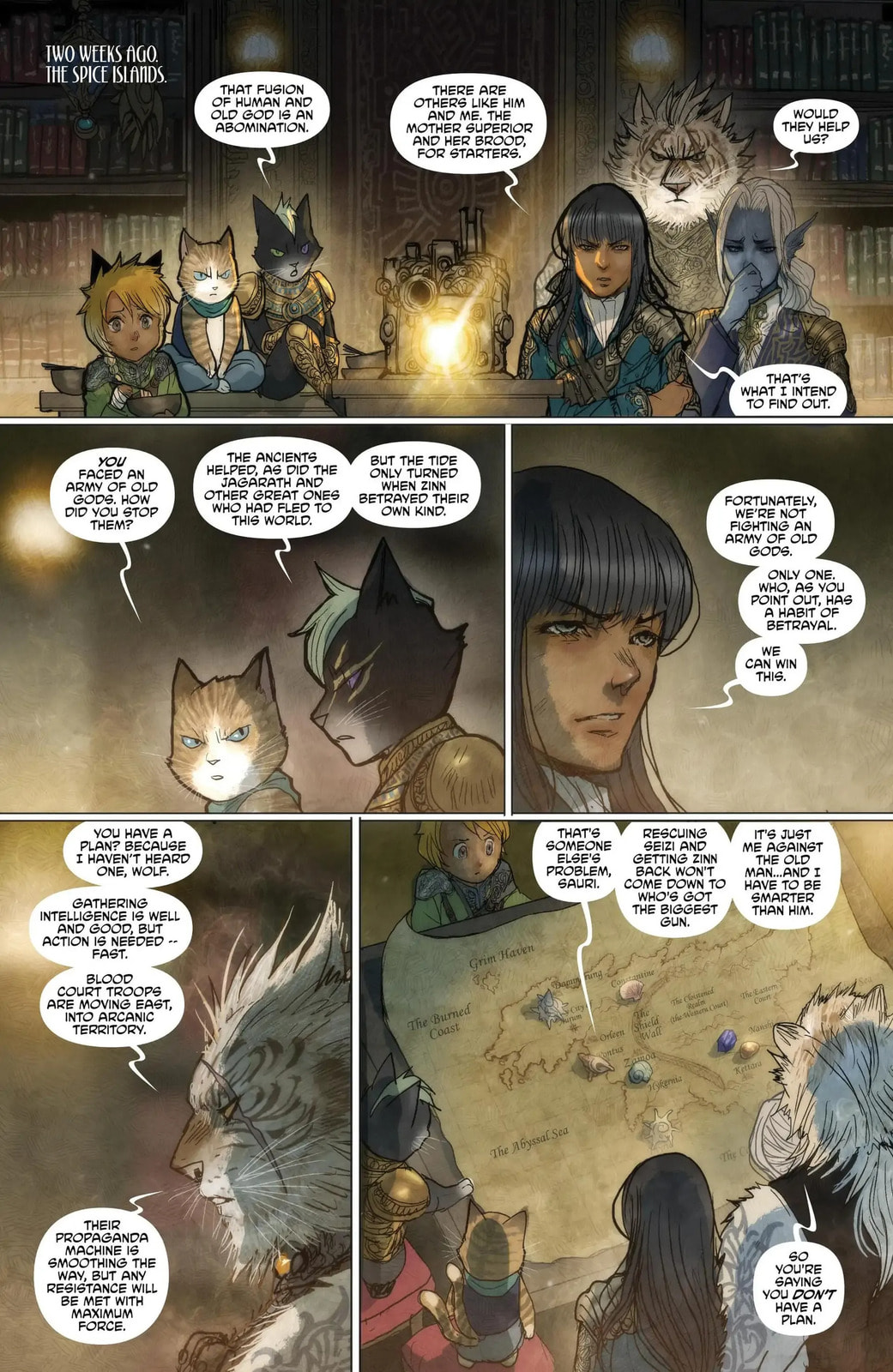 Read Monstress chapter 53 image 8 on Lezhin