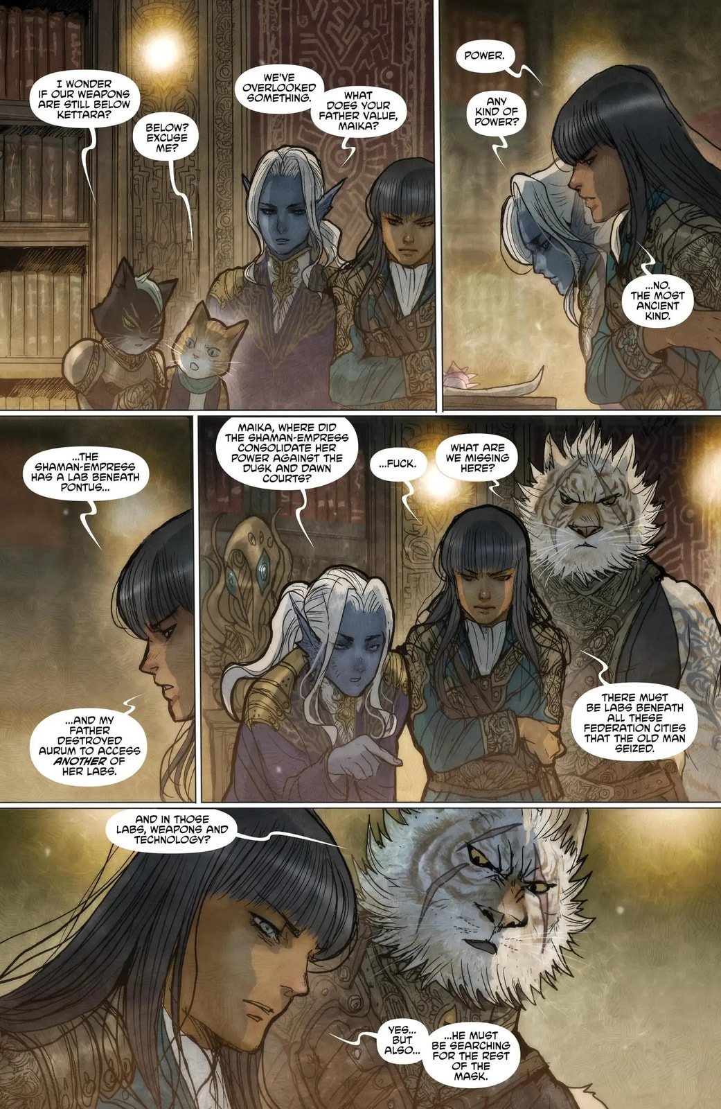 Read Monstress chapter 53 image 9 on Lezhin