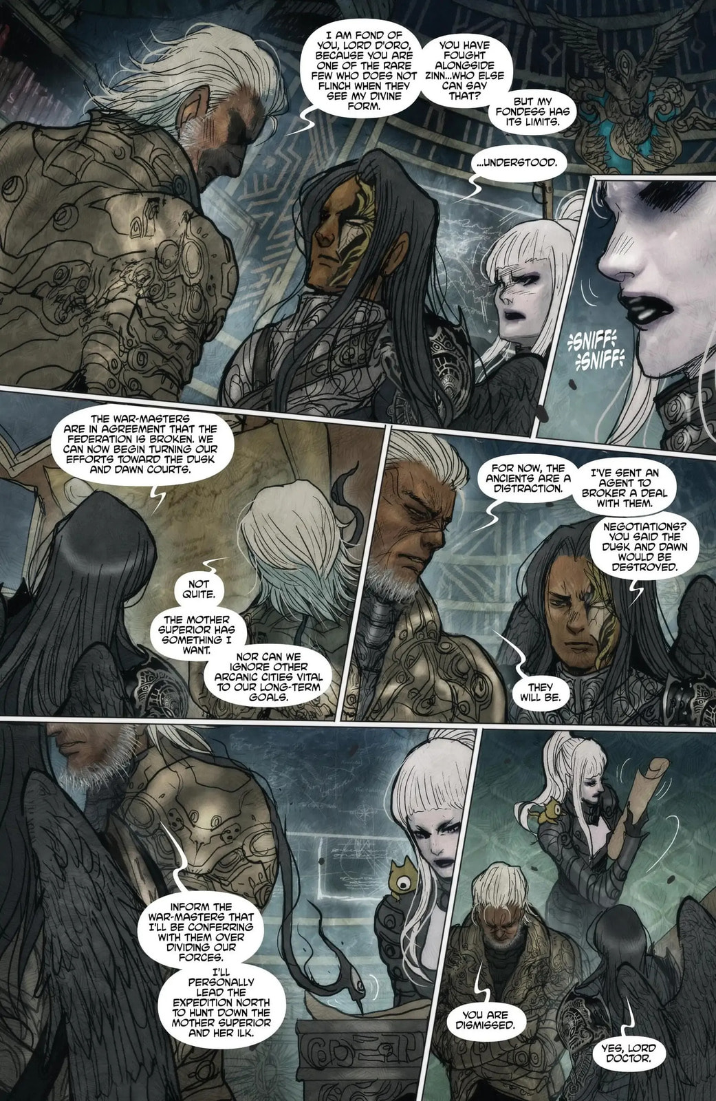 Read Monstress chapter 54 image 12 on Lezhin