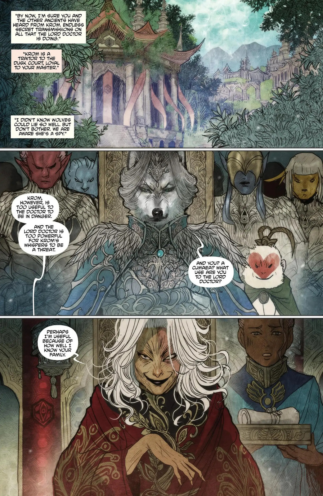 Read Monstress chapter 54 image 14 on Lezhin