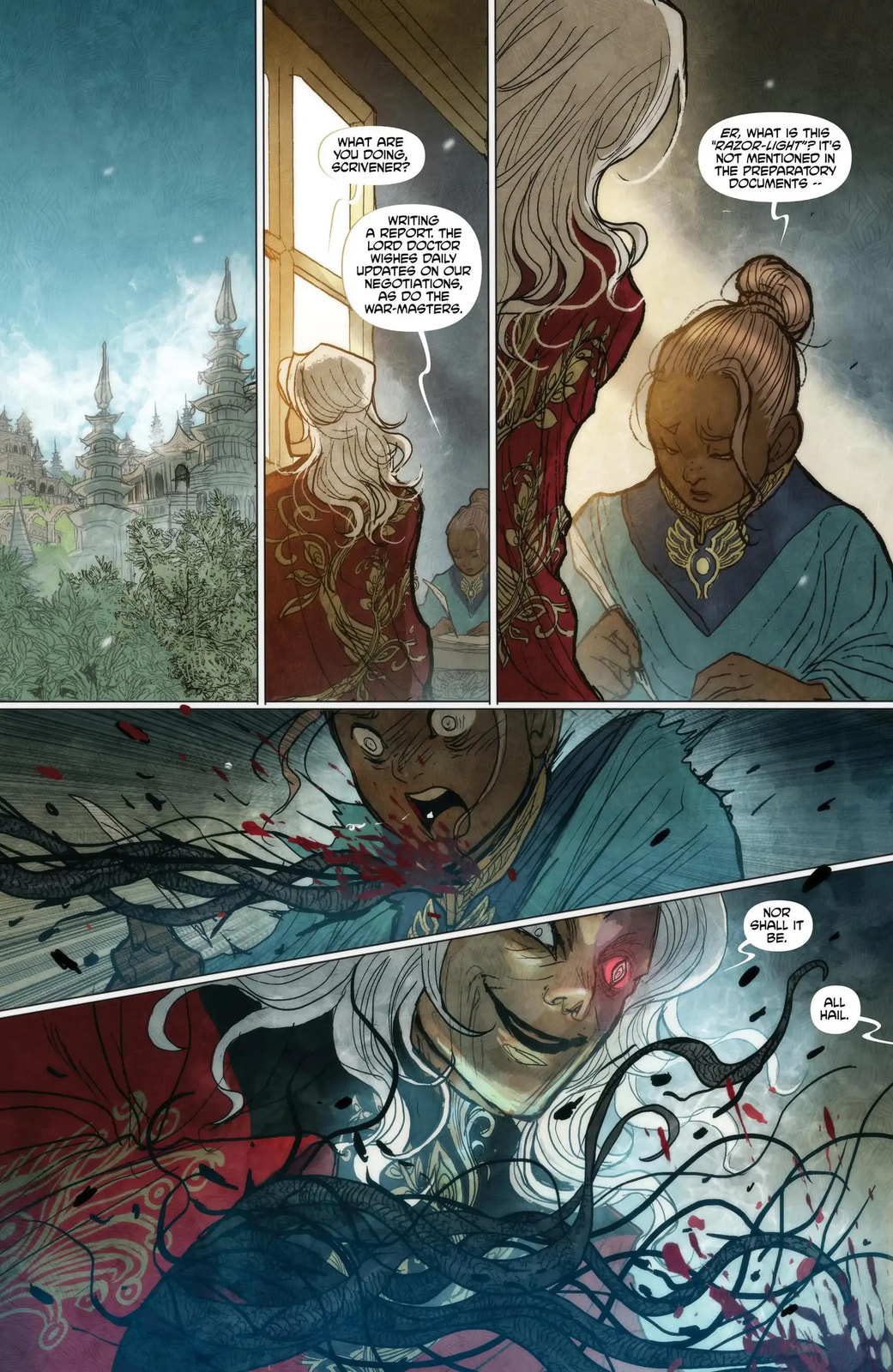 Read Monstress chapter 54 image 22 on Lezhin