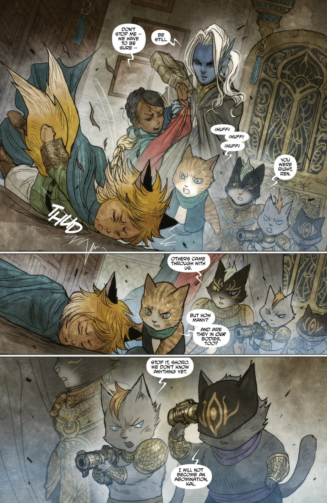 Read Monstress chapter 55 image 22 on Lezhin