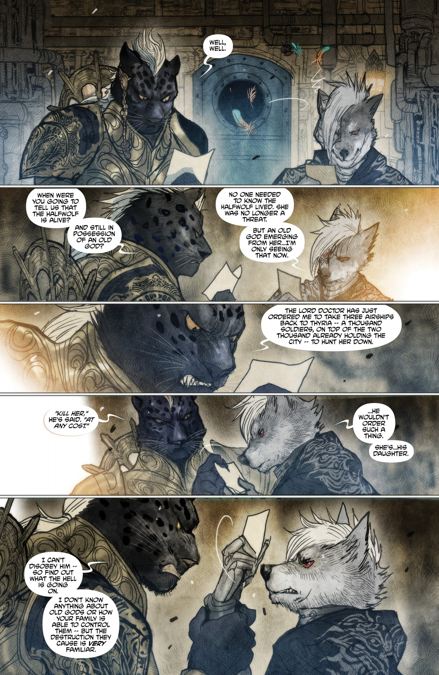 Read Monstress chapter 56 image 15 on Lezhin