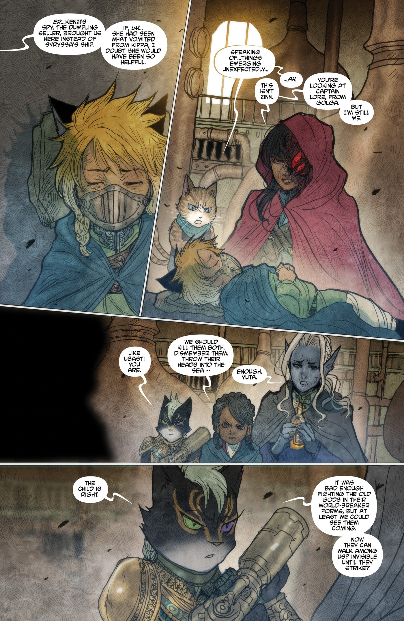 Read Monstress chapter 56 image 17 on Lezhin