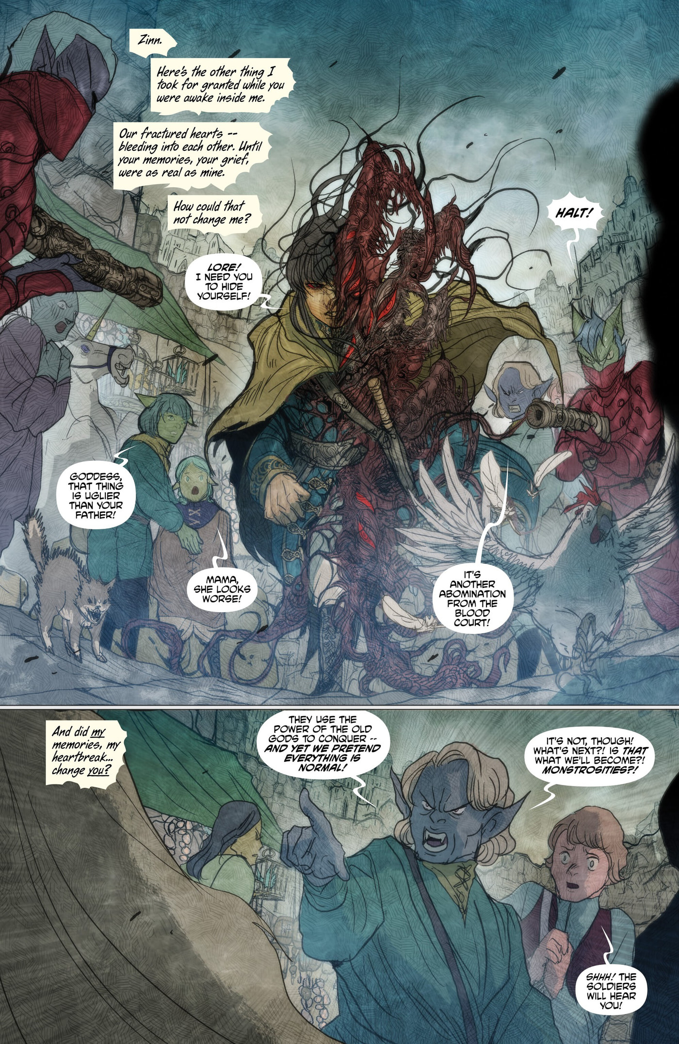 Read Monstress chapter 56 image 8 on Lezhin