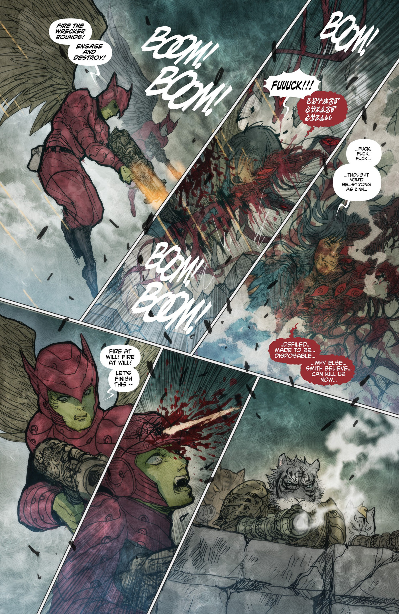 Read Monstress chapter 57 image 12 on Lezhin