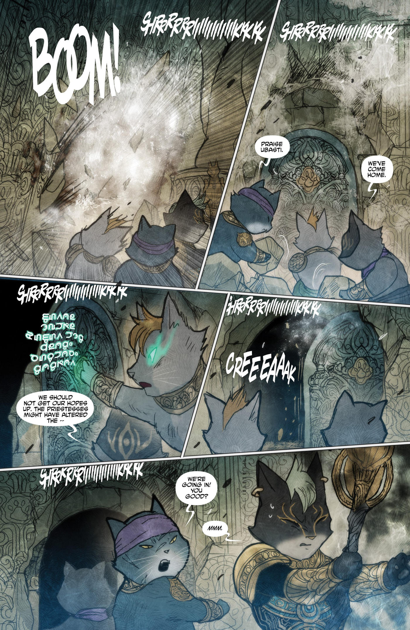 Read Monstress chapter 57 image 18 on Lezhin