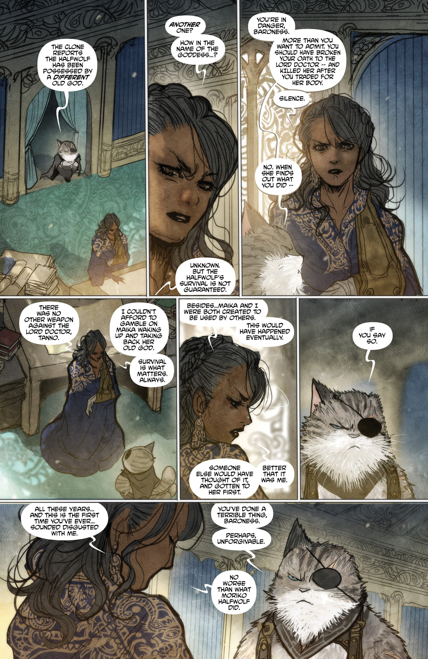 Read Monstress chapter 57 image 27 on Lezhin