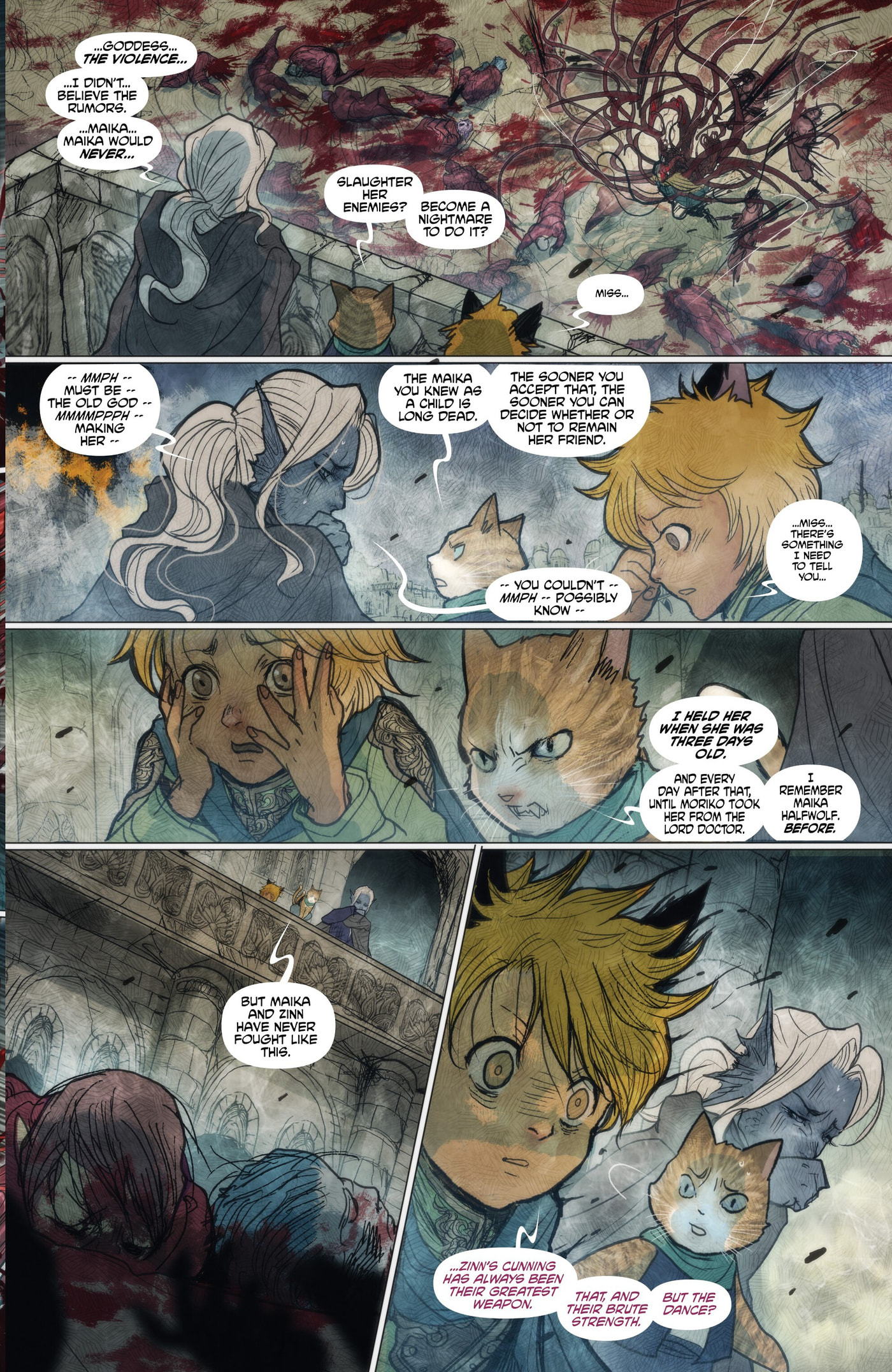 Read Monstress chapter 57 image 6 on Lezhin