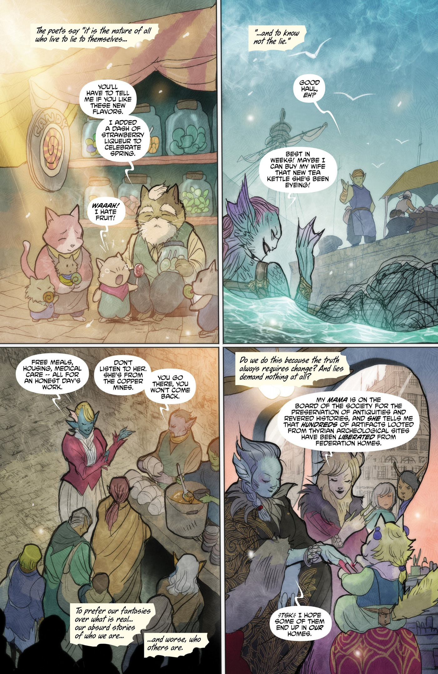 Read Monstress chapter 57 image 9 on Lezhin