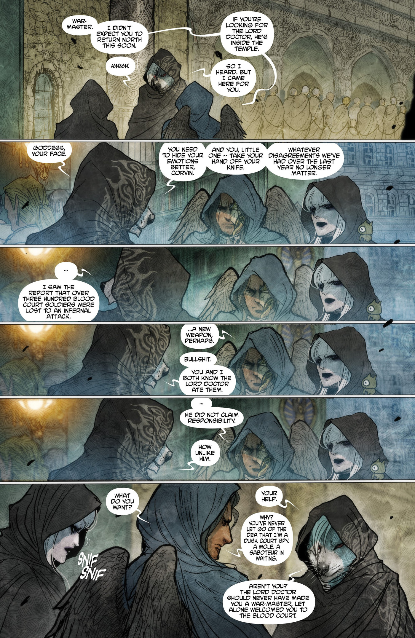 Read Monstress chapter 58 image 14 on Lezhin