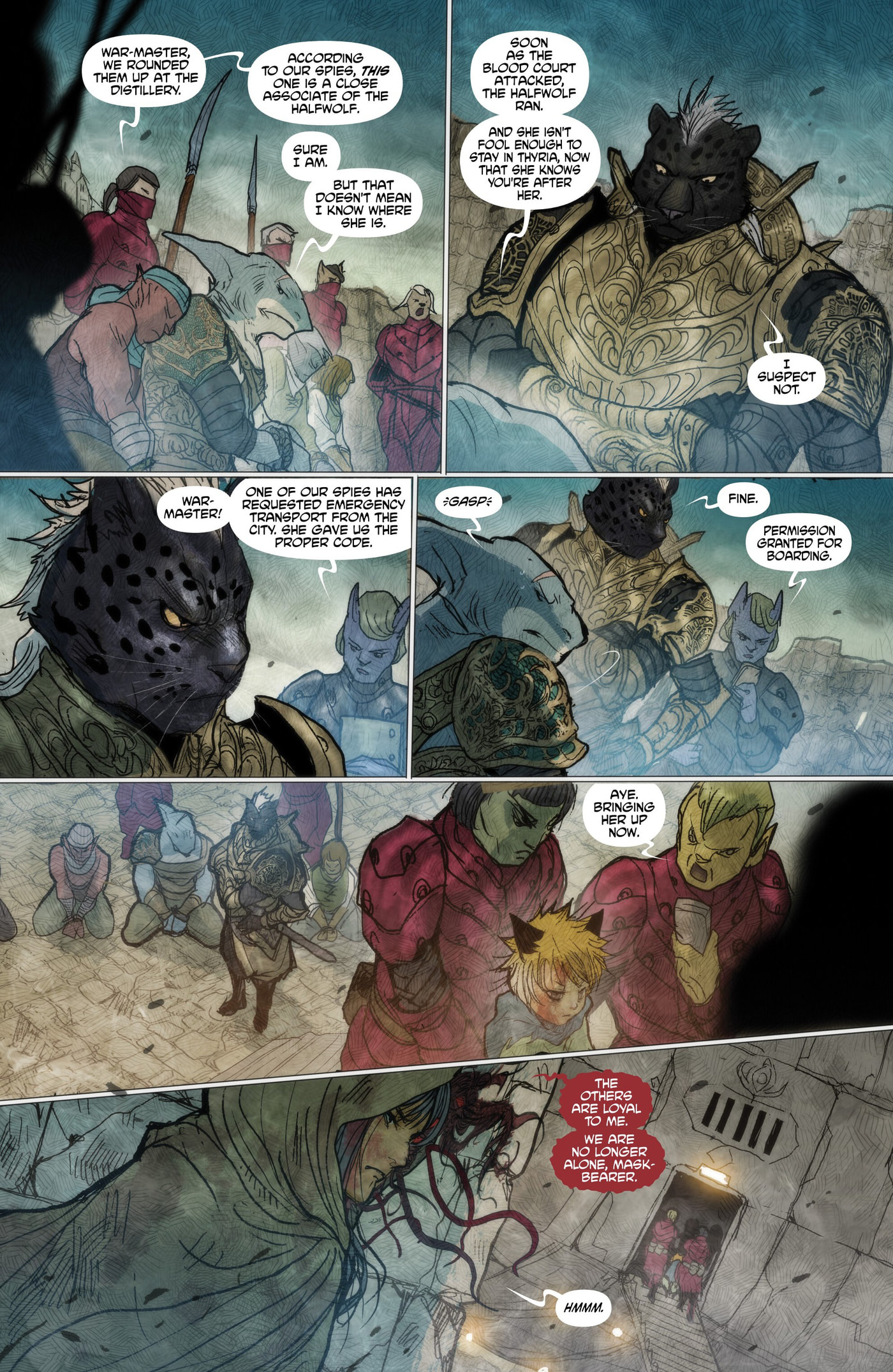 Read Monstress chapter 58 image 24 on Lezhin