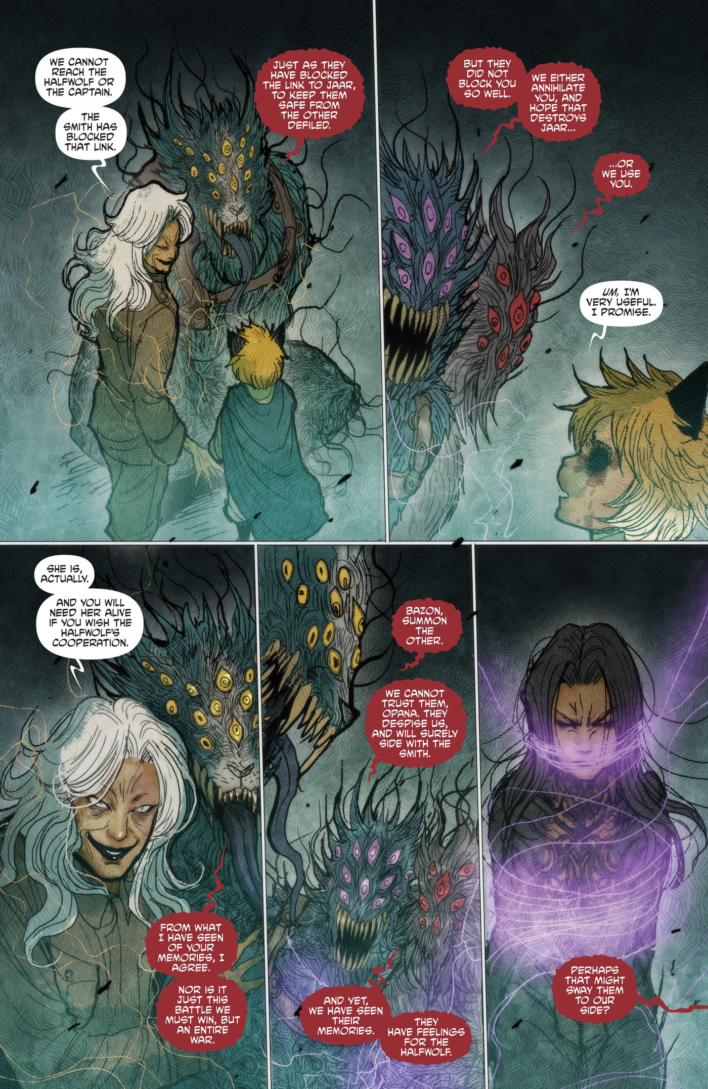Read Monstress chapter 59 image 14 on Lezhin