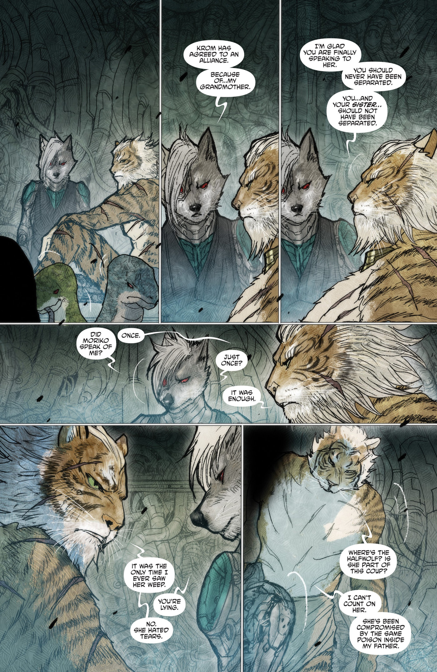 Read Monstress chapter 59 image 21 on Lezhin