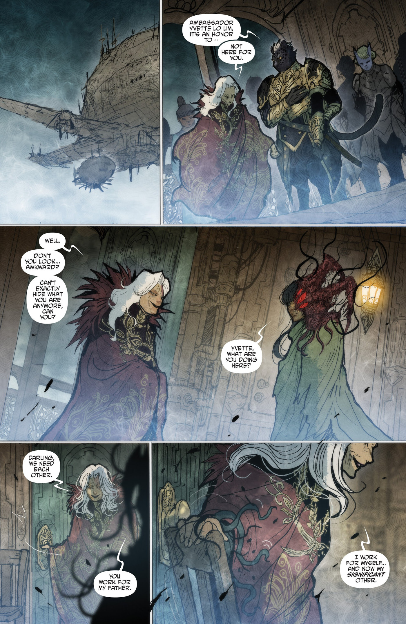 Read Monstress chapter 60 image 8 on Lezhin