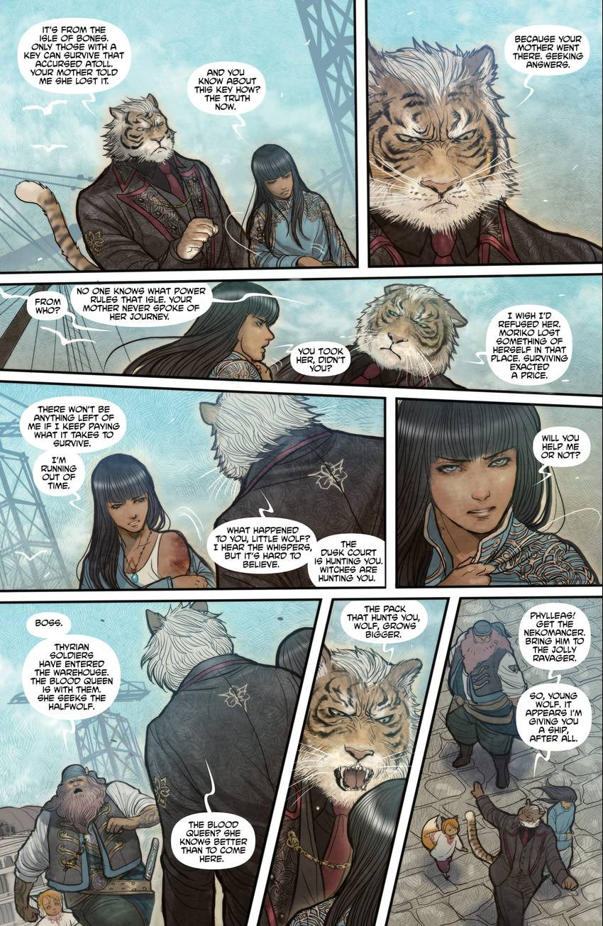 Read Monstress chapter 7 image 8 on Lezhin