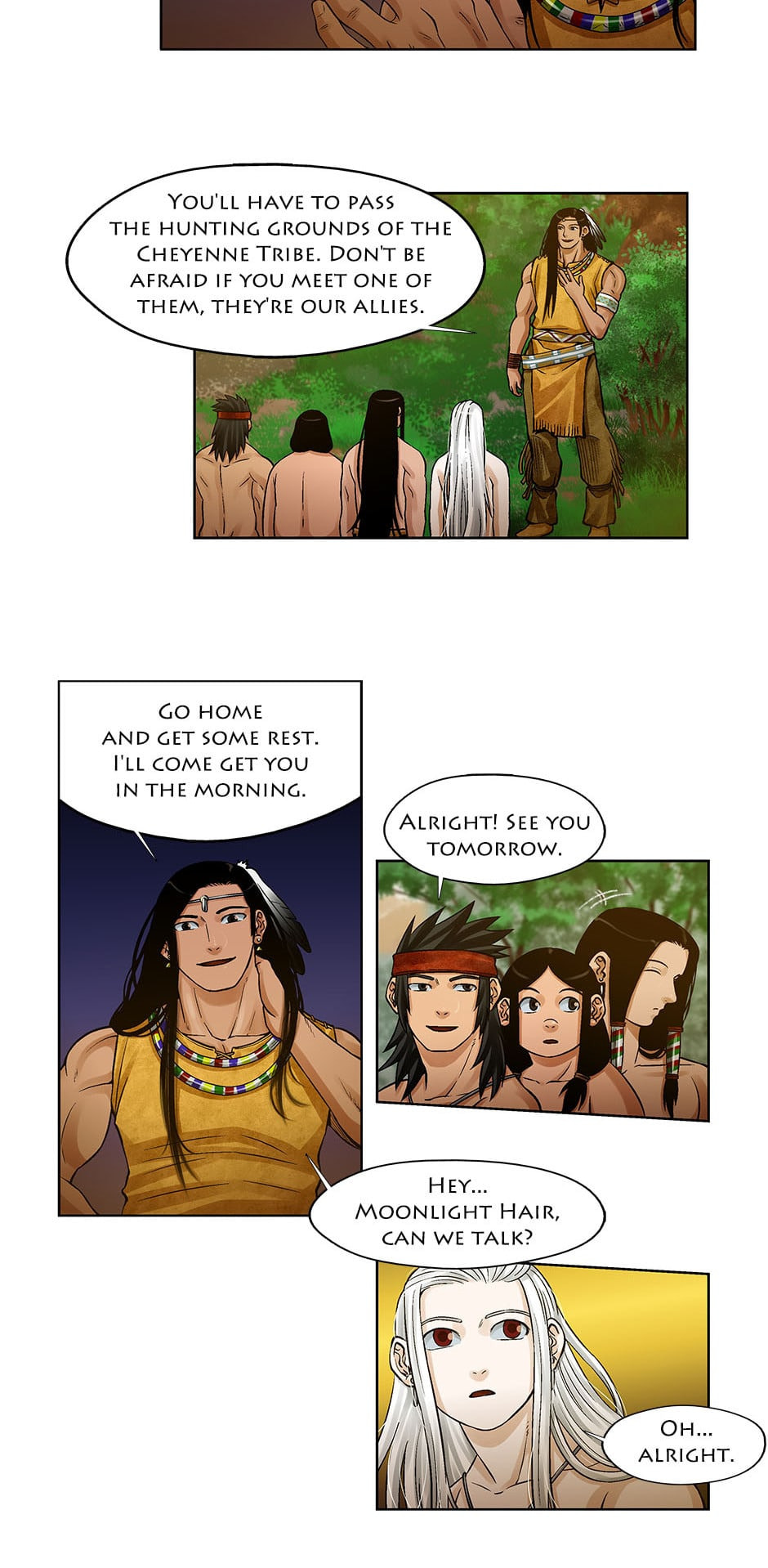 Read Moonlight Hair chapter 34 image 7 on Lezhin