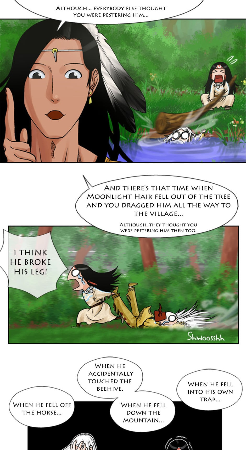 Read Moonlight Hair chapter 5 image 4 on Lezhin