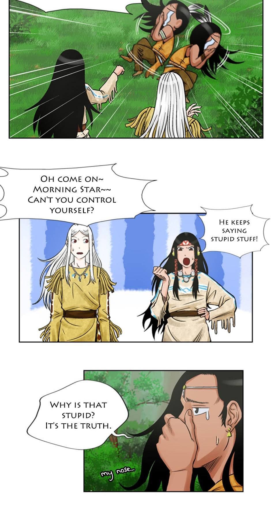 Read Moonlight Hair chapter 5 image 9 on Lezhin