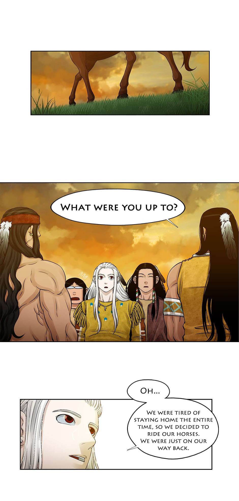 Read Moonlight Hair chapter 60 image 8 on Lezhin