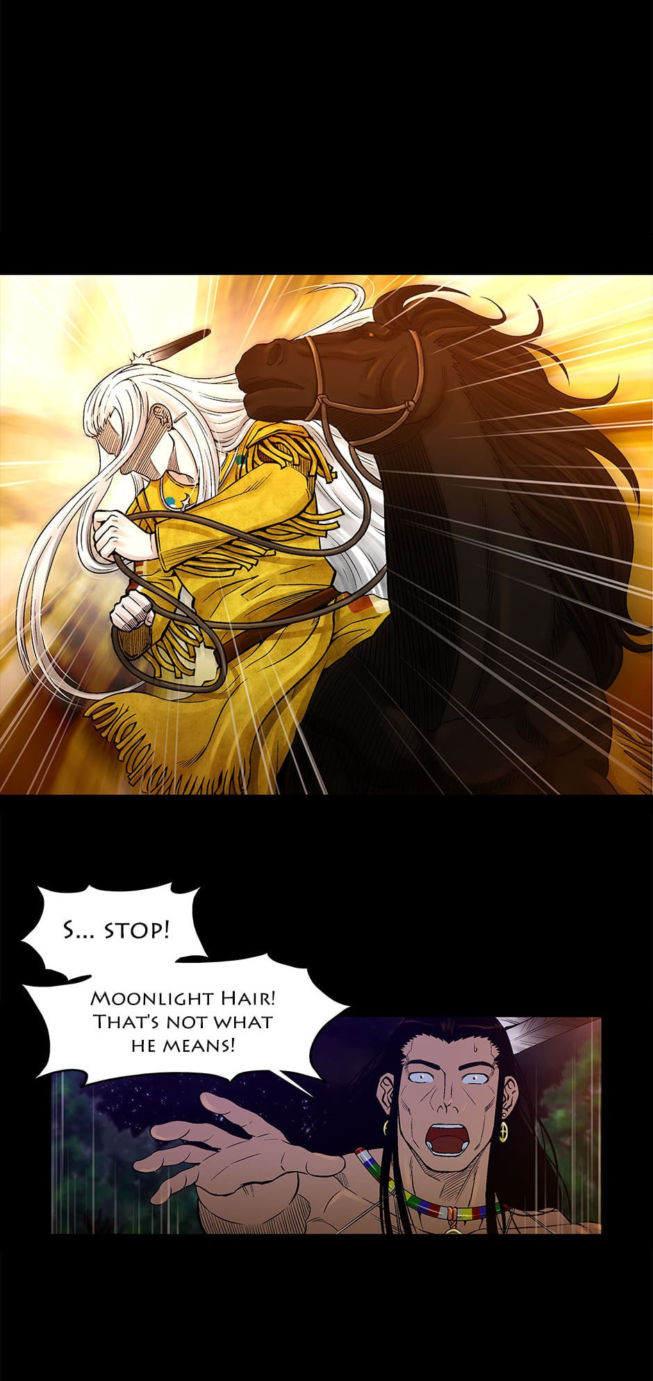 Read Moonlight Hair chapter 76 image 9 on Lezhin