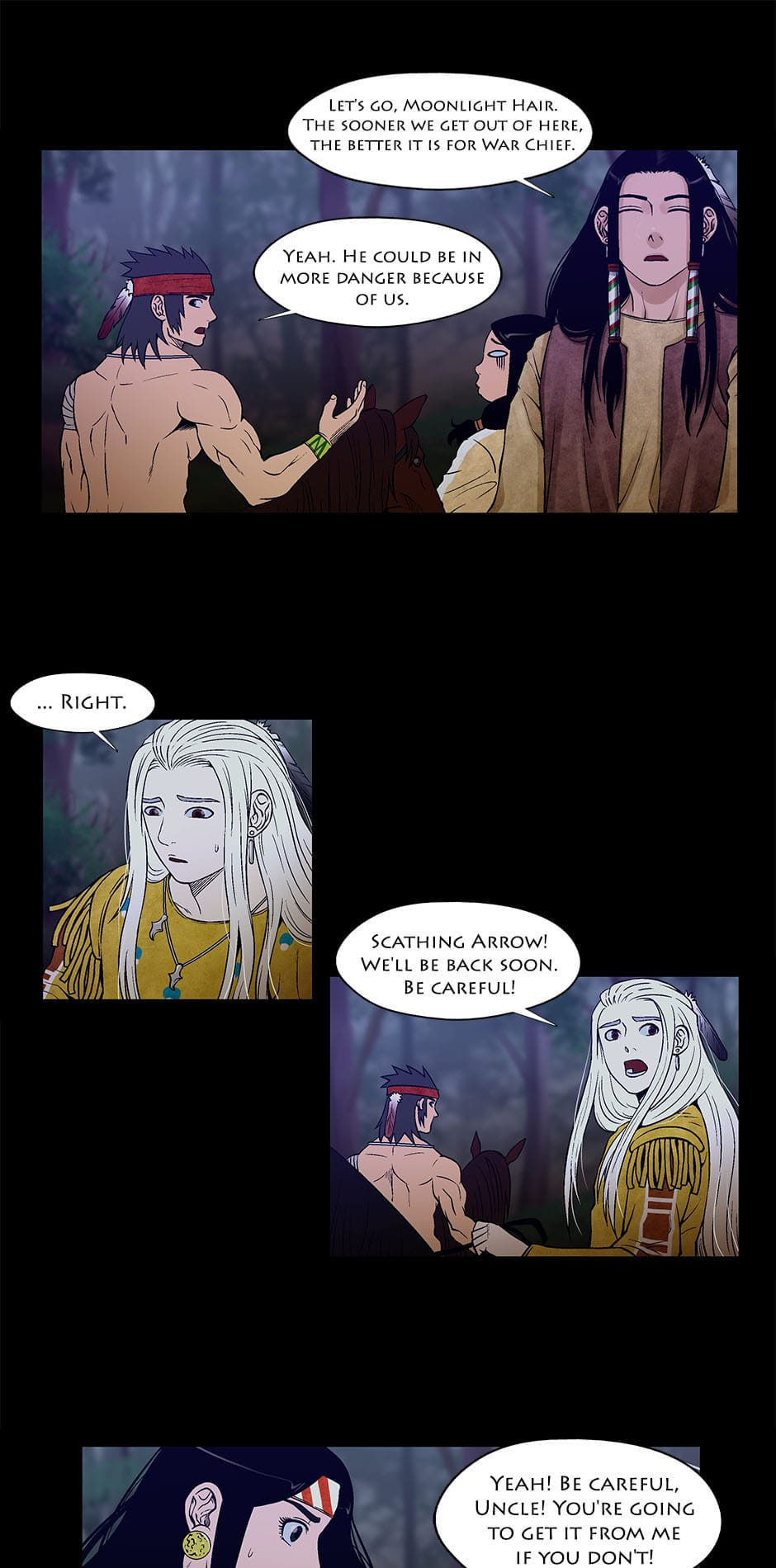 Read Moonlight Hair chapter 91 image 6 on Lezhin