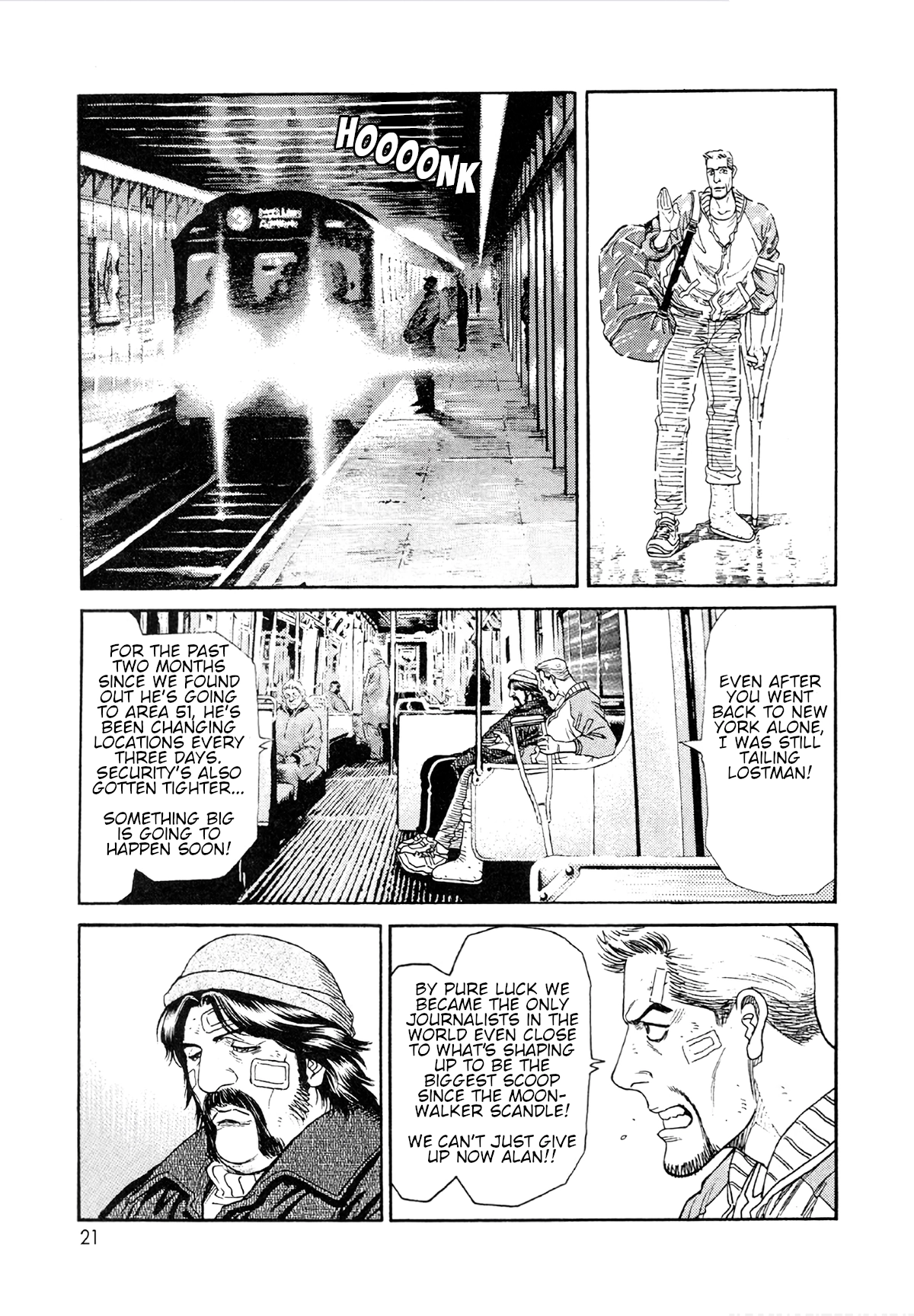 Read MOONLIGHT MILE chapter 18 image 22 on Lezhin