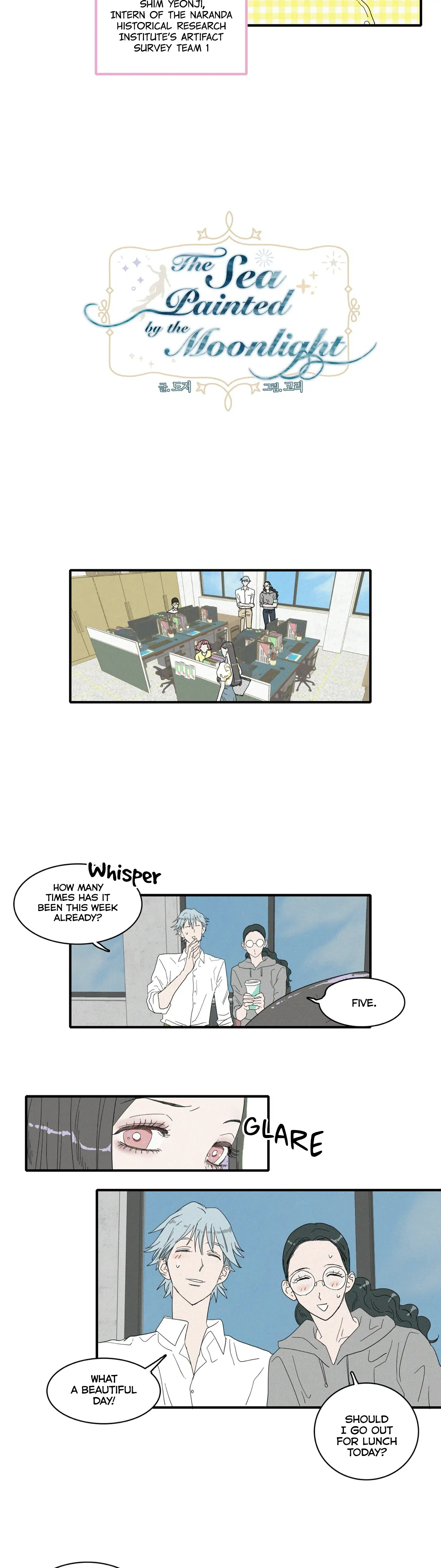Moonlit Sea Chapter 1 page 3 - 