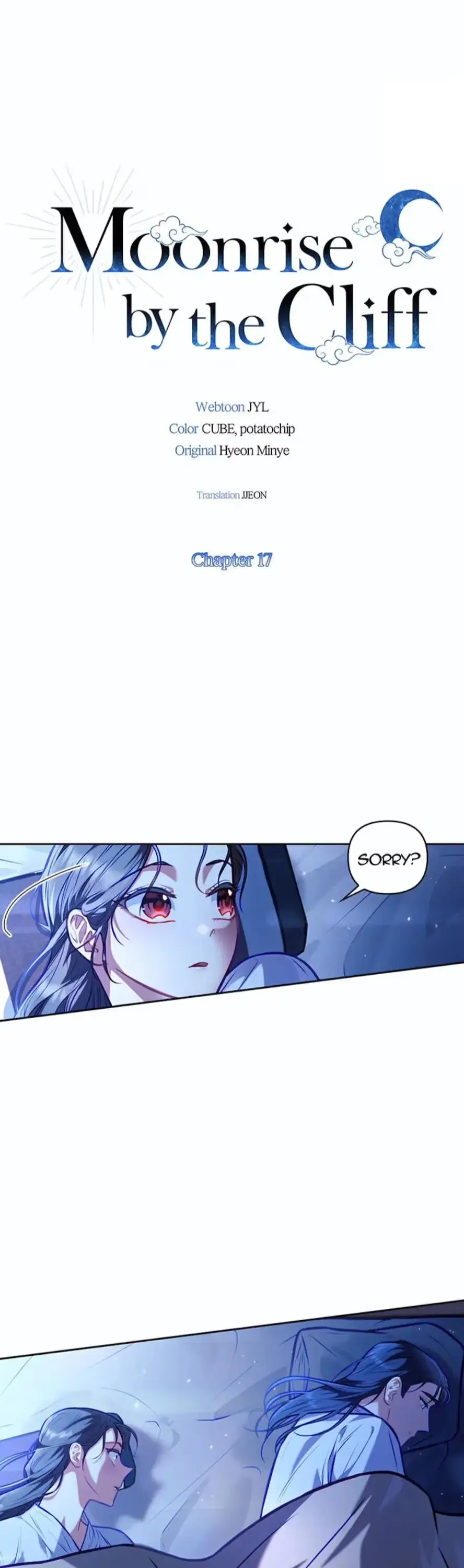 Read Moonrise by the Cliff chapter 17 image 0 on Lezhin