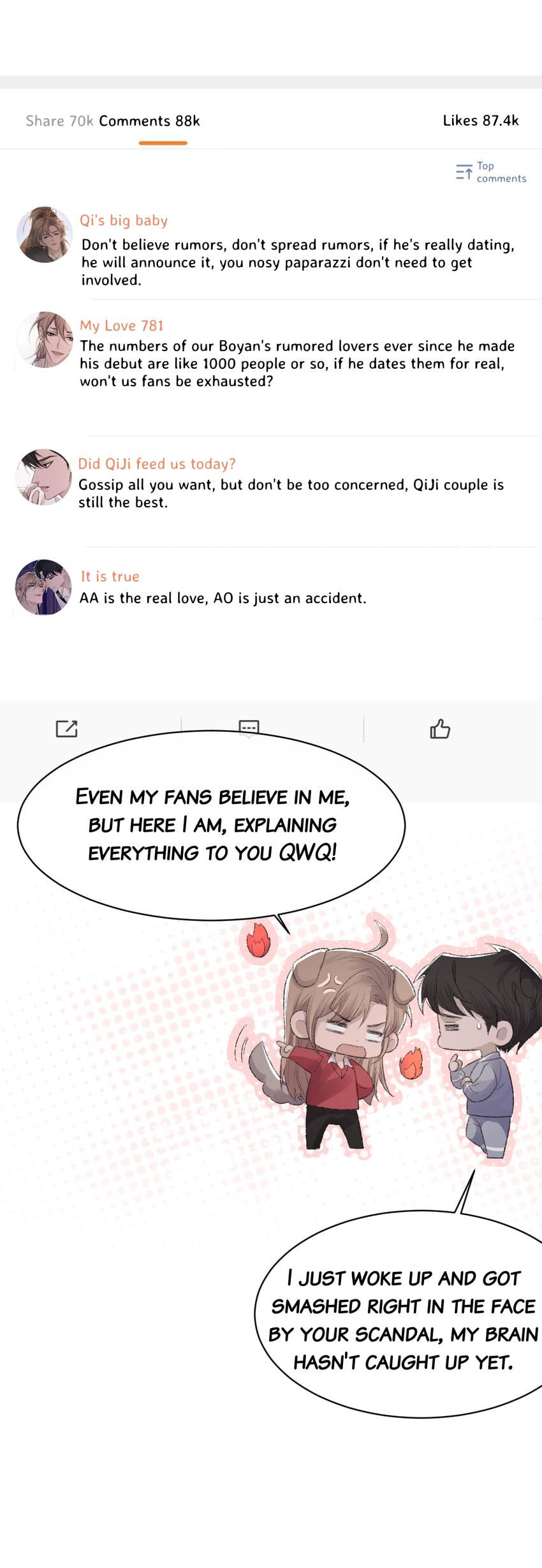 Read Morbid Attachment (Colored) chapter 70 image 6 on Lezhin