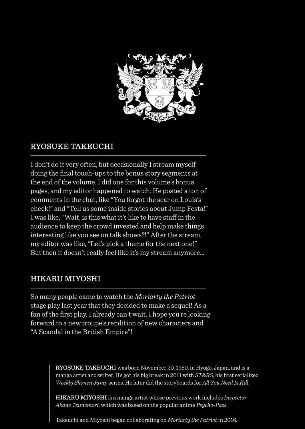 Read Moriarty the Patriot chapter 5.3 image 104 on Lezhin