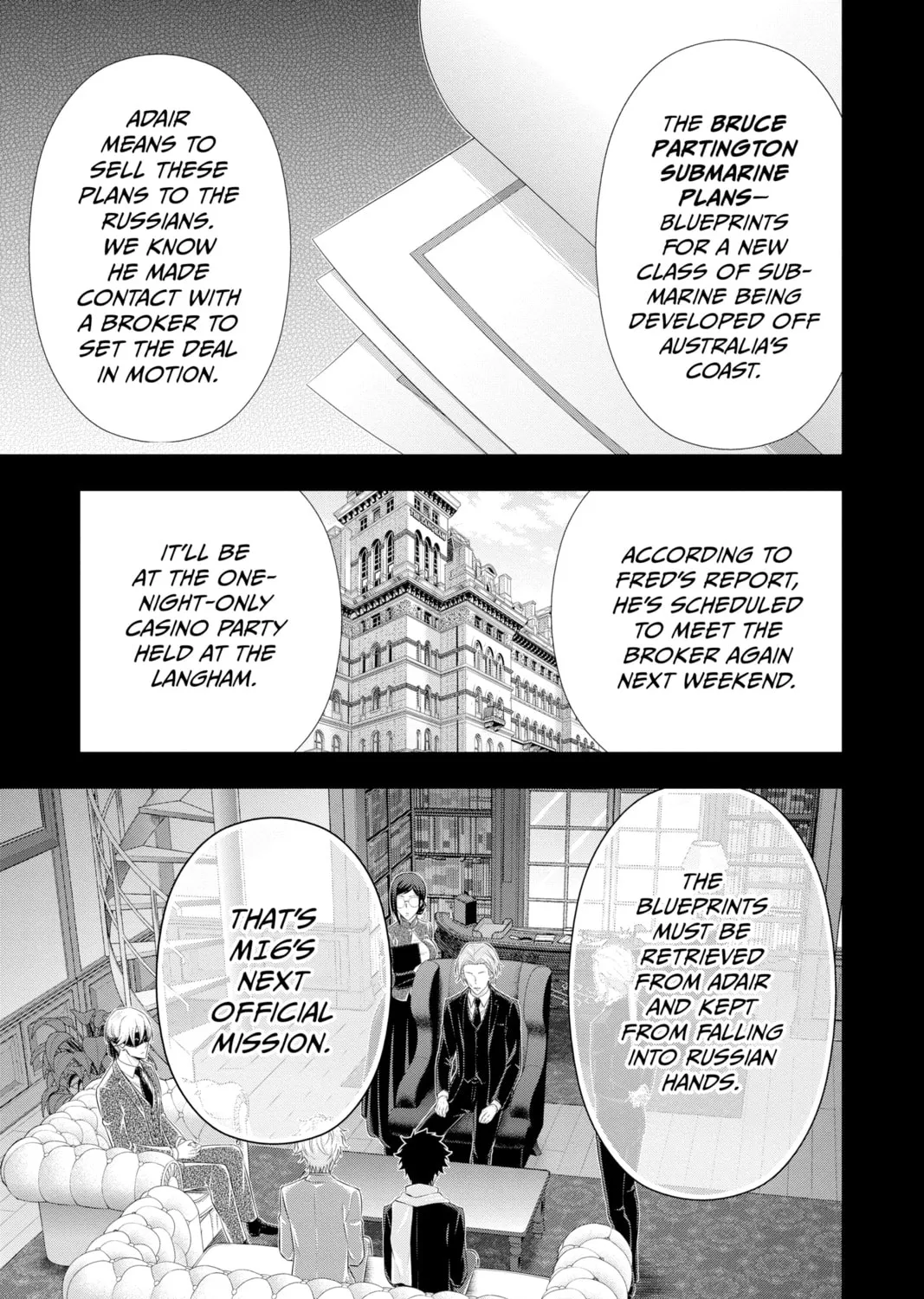 Read Moriarty the Patriot chapter 57 image 24 on Lezhin