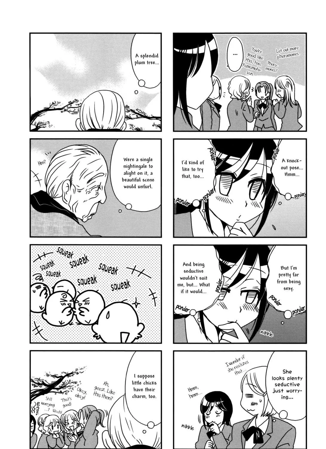 Morita-san wa Mukuchi Chapter 101 page 11 - 