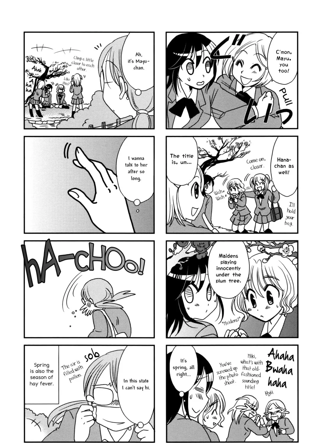 Morita-san wa Mukuchi Chapter 101 page 7 - 