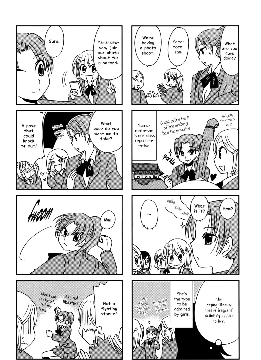 Morita-san wa Mukuchi Chapter 101 page 9 - 