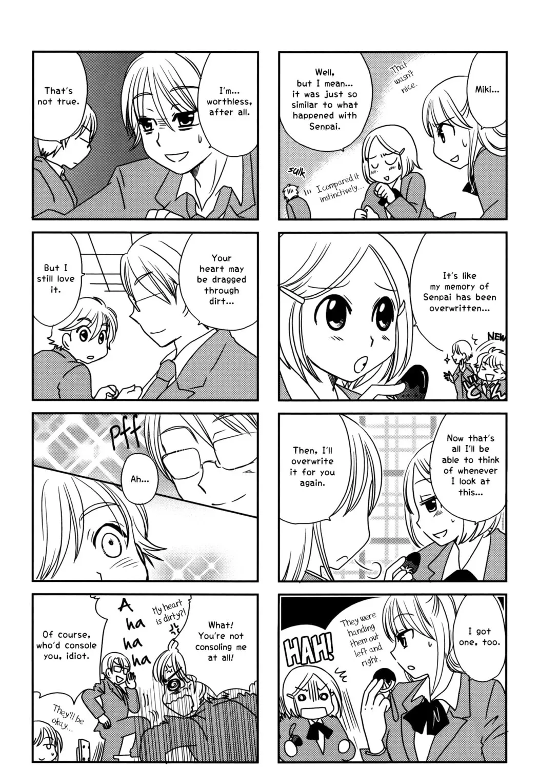 Morita-san wa Mukuchi Chapter 102 page 9 - 