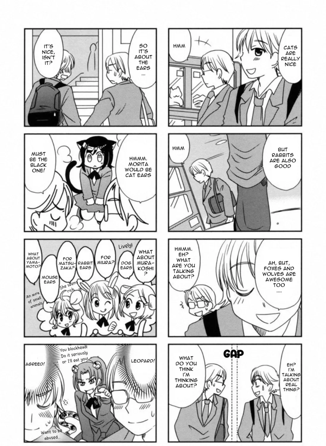 Morita-san wa Mukuchi Chapter 104 page 9 - 
