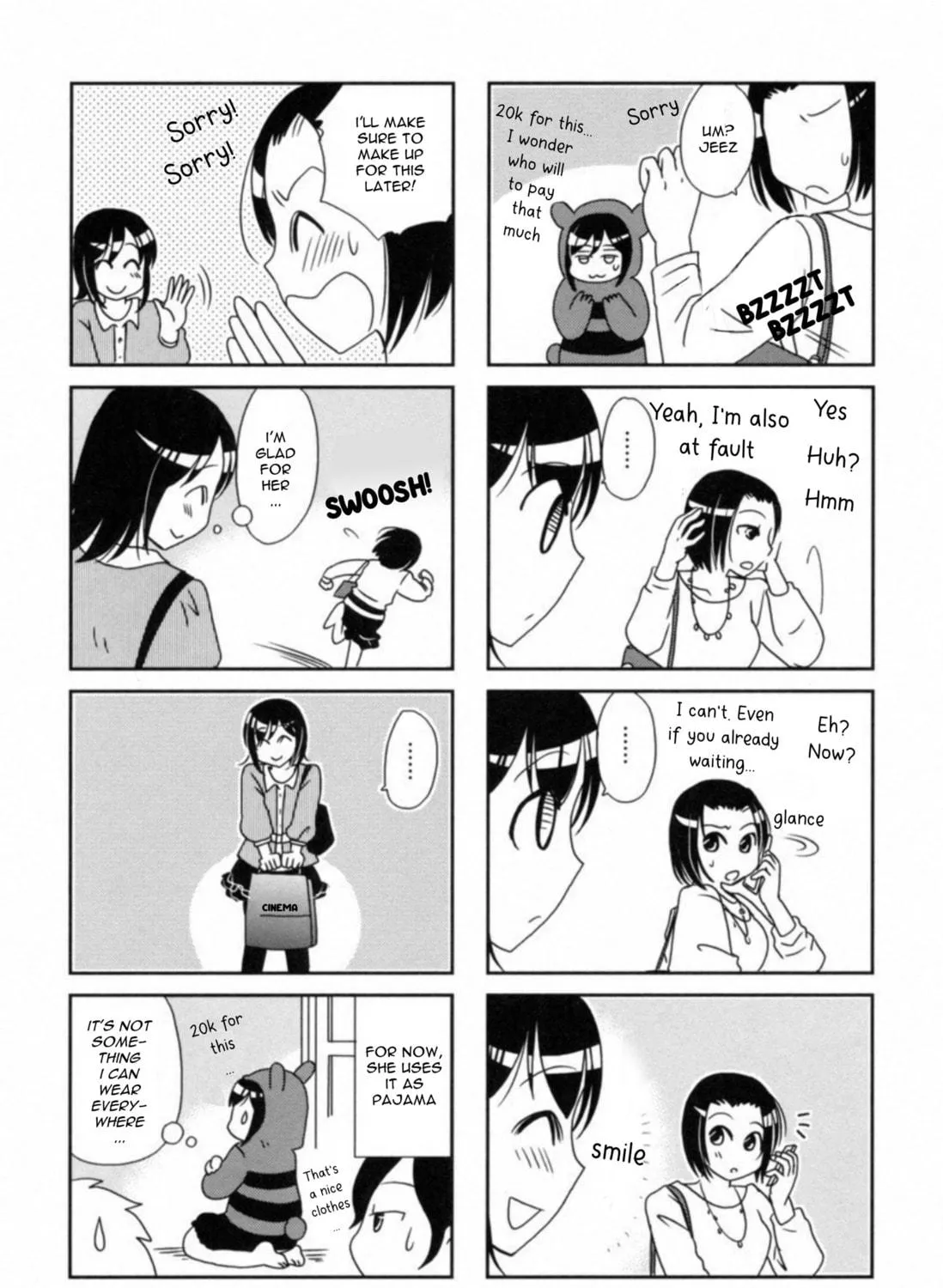 Morita-san wa Mukuchi Chapter 105 page 11 - 