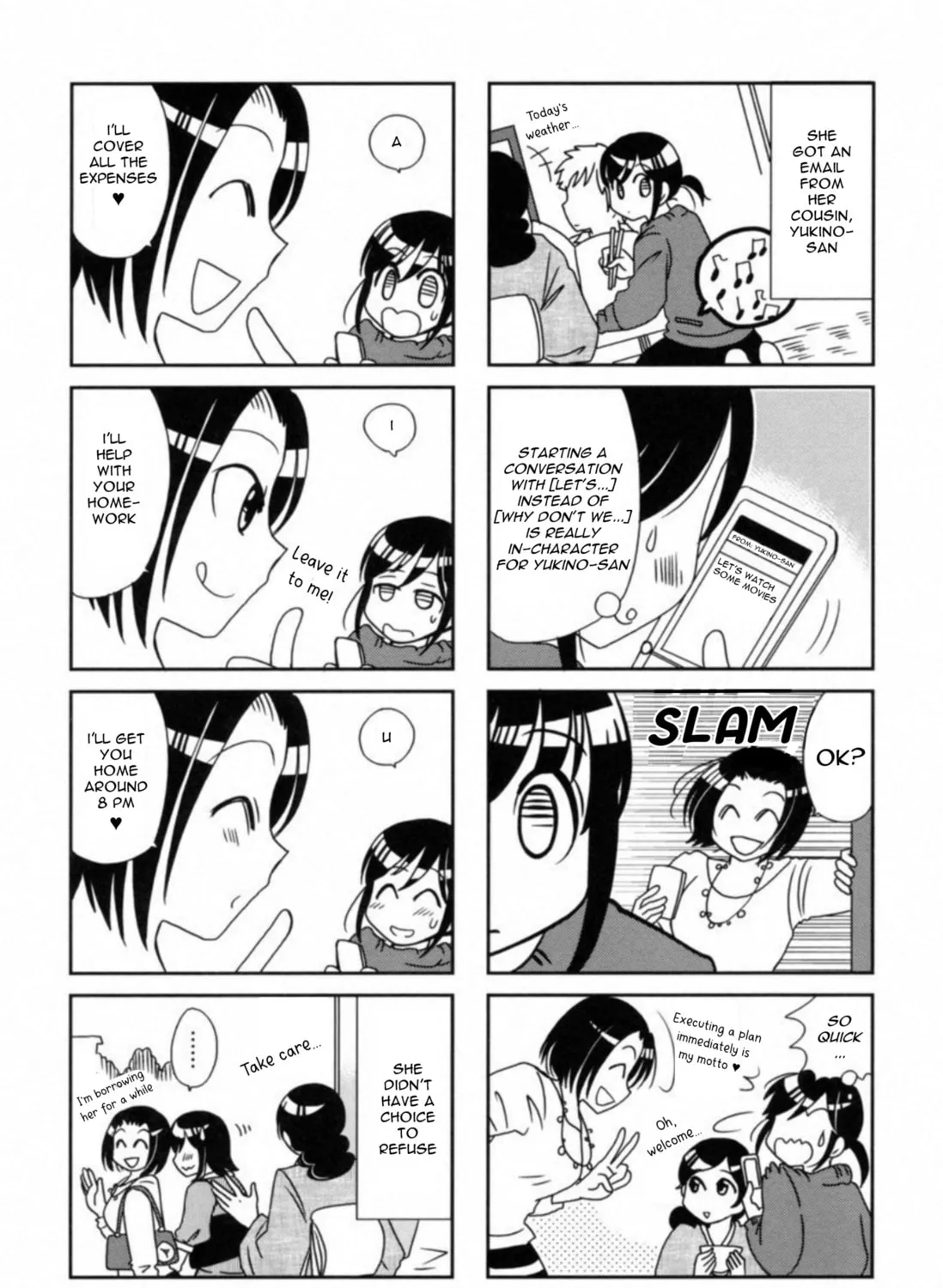 Morita-san wa Mukuchi Chapter 105 page 3 - 