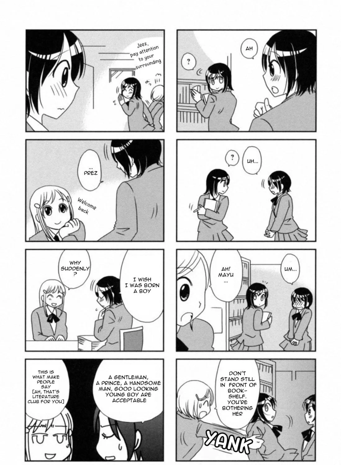 Morita-san wa Mukuchi Chapter 106 page 11 - 