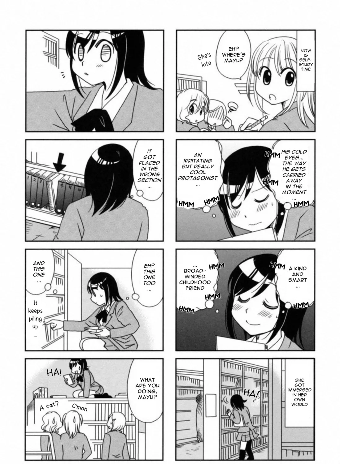 Morita-san wa Mukuchi Chapter 106 page 3 - 