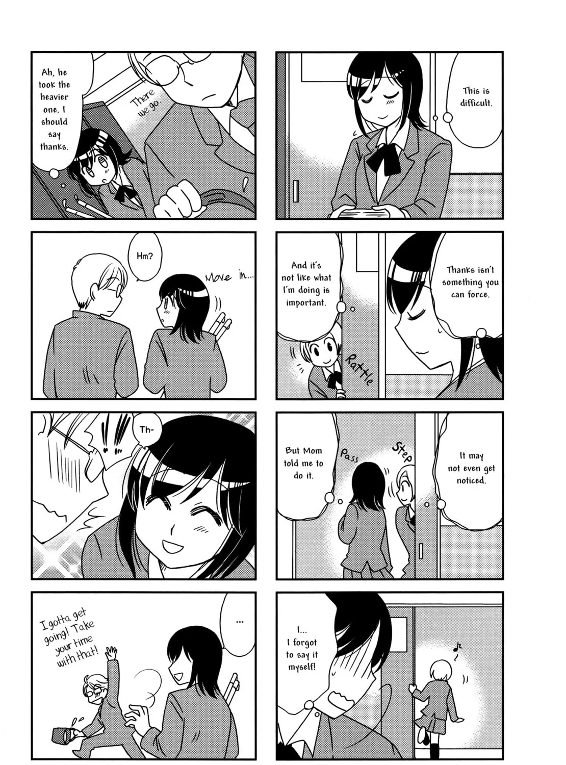 Morita-san wa Mukuchi Chapter 94 page 9 - 