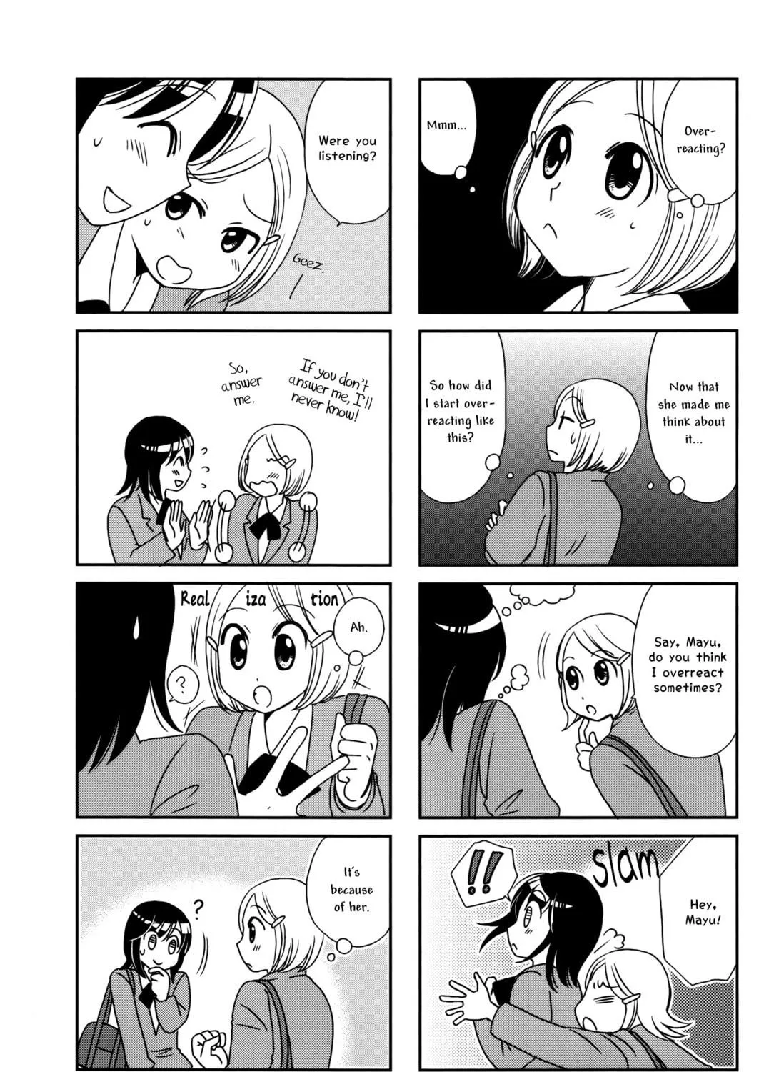 Morita-san wa Mukuchi Chapter 95 page 11 - 