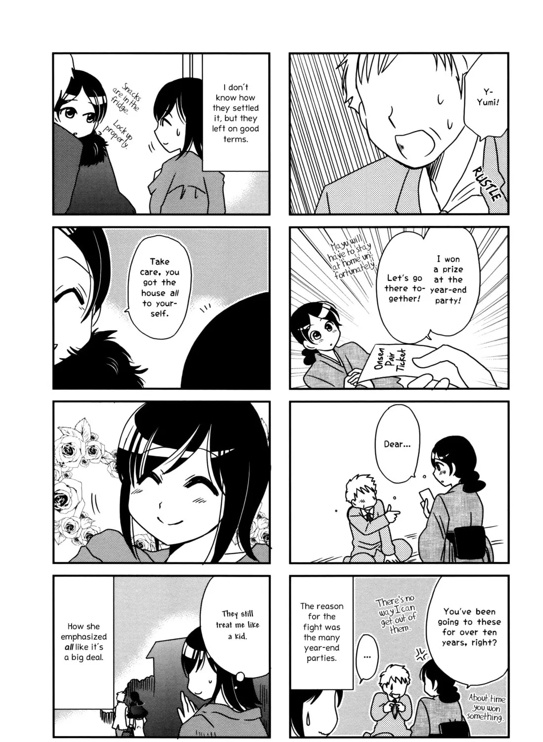 Morita-san wa Mukuchi Chapter 96 page 3 - 
