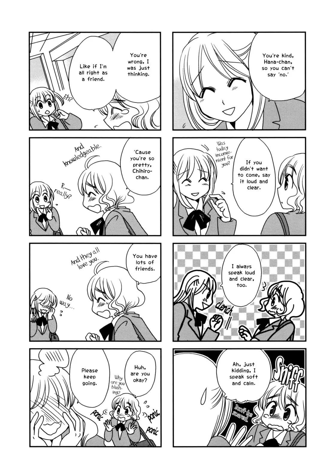 Morita-san wa Mukuchi Chapter 97 page 9 - 