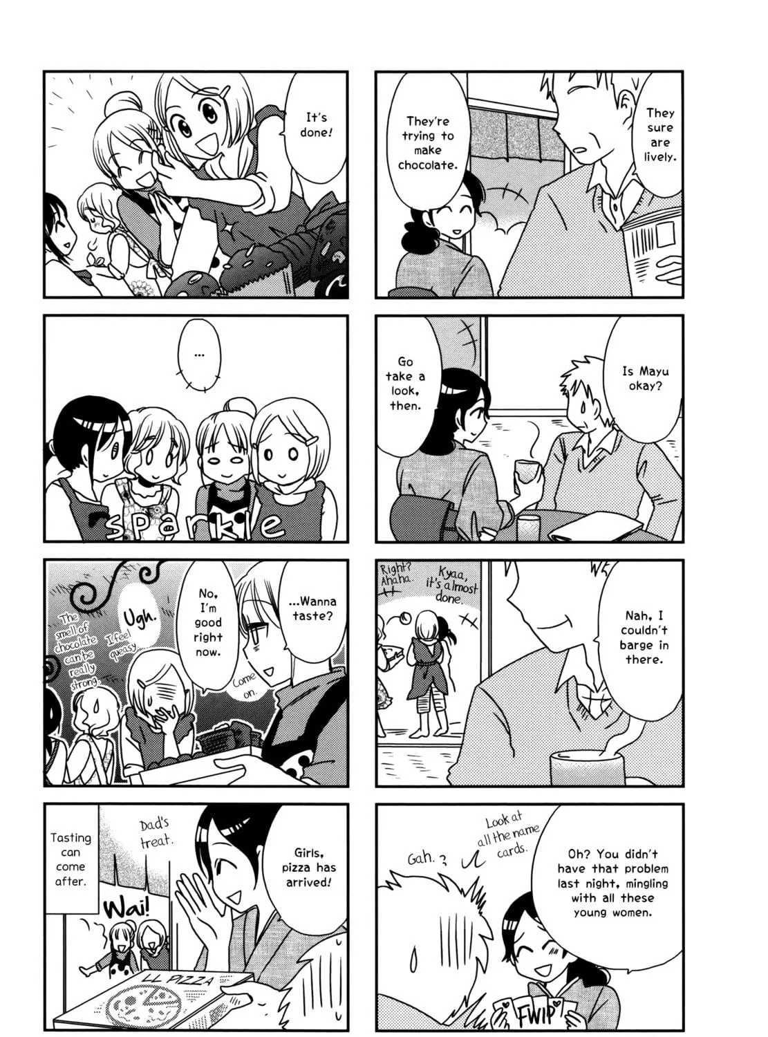 Morita-san wa Mukuchi Chapter 98 page 11 - 