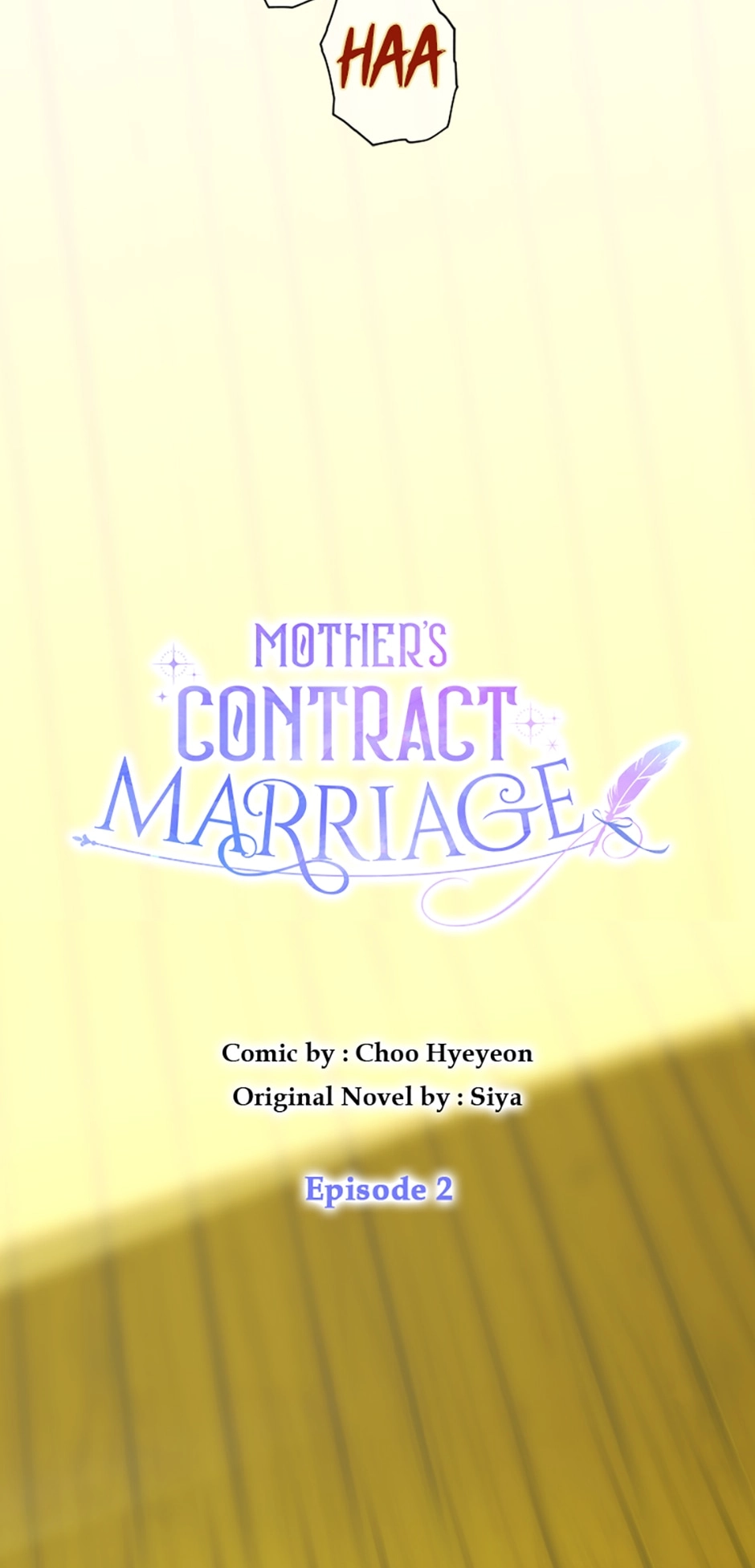 Mother's Contract Marriage Chapter 2 page 13 - 