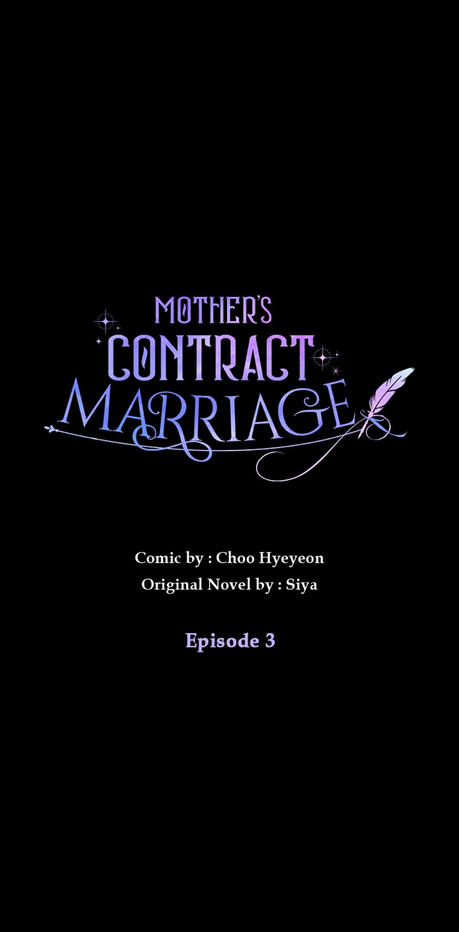 Mother's Contract Marriage Chapter 3 page 3 - 