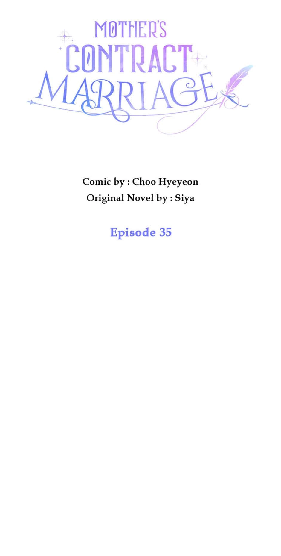 Mother's Contract Marriage Chapter 35 page 14 - 